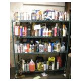 NSF Metal Shelf w/Wheels - no contents  54x24x60