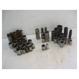 1/2 Drive Sockets - Snap-On, SK, Matco & Proto