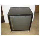 Metal Cabinet on Wheels  24x18x27 inches