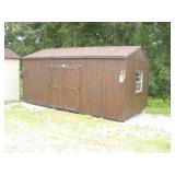 BACK YARD 20 FT PORTABLE AMISH BUILT SHED