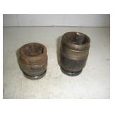 Snap-On 1 inch Drive Sockets  1/16 & 1 7/8