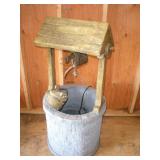 Resin Wishing Well Fountain  46 inches tall