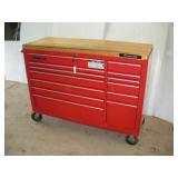 Snap-On Butcher Block Top 13 Drawer Tool Chest on