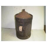 Vintage Wood Wrapped Metal Kerosene Can