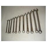 Snap-On Combination Wrenches  3/8 - 1 inch