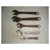 Adjustable Wrenches  6, 8 & 10
