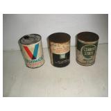 Flat Top Oil Cans