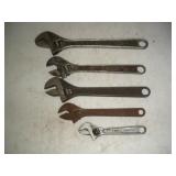 Adjustable Wrenches  6, 8, 10 & 12