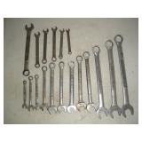Assorted Craftsman Combination Wrenches - Metric &
