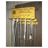 Vintage NAPA Brake Line Display Rack