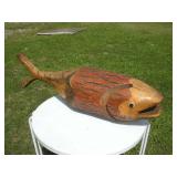 30 inch Wooden Fish