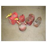 1 & 2 Gallon Plastic Gas Cans