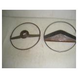 Vintage Steering Wheel Horn/Wall Hangers