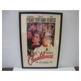 "CASABLANCA" LITHO POSTER 19X28