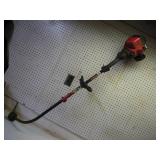 TROYBUILT GAS WEED WACKER STARTS ON STARTING FLUID