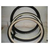 3-NEW 26 X 2.125 BICYCLE TIRES & TUBES