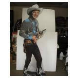 "ROY RODGERS" 6 FOOT CARDBOARD DISPLAY