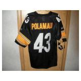 POLAMALU STEELERS REEBOK JERSEY SIZE 48