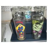 5-PEPSI/ WELCH JELLY COLLECTOR GLASSES TOM & JERRY