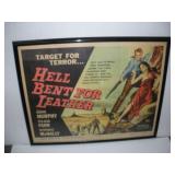 "HELL BENT for LEATHER" MOVIE POSTER 28X22