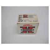 WESTERN 25- 20 GAUGE 2 3/4 SHOTGUN SHELLS