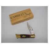 CAMILLUS AMERICAN WILDLIFE LOCK KNIFE