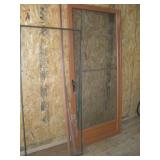 36 inch STORM DOOR w/FRAM, GLASS, SCREEN,