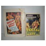 "TARZAN" VINTAGE MOVIE PRINTS 11X17