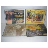 4 VINTAGE MOVIE POSTERS 14X11