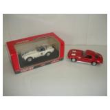 2 DIE CAST CARS 1/24th SCALE