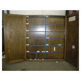 OAK KEY CABINET  44x5x50 INCHES