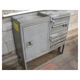 ADRIAN STEEL WORK VAN TOOLBOX W/KEYS  36x12x37