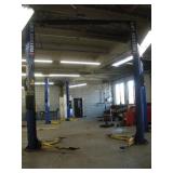 ROTARY 2 POST 9,000LB AUTOMOTIVE LIFT - MODEL