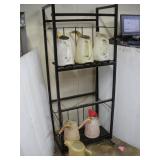MOTOR OIL STORAGE RACK  27x17x65 INCHES