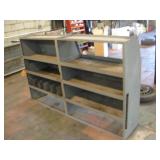 METAL SHELF  75x16x46 INCHES