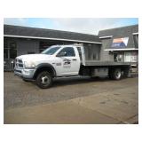 2015 DODGE ROLL BACK TOW TRUCK RAM 5500