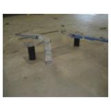 ROTARY 9,000LB HYDRAULIC FLOOR LIFT - MUST MAKE