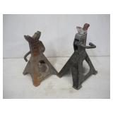 (2) JACK STANDS  12 INCHES TALL