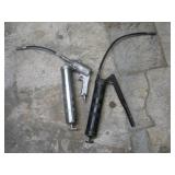 (2) GREASE GUNS