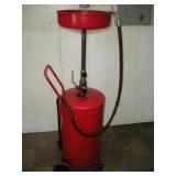 OIL DRAIN PAN & RECOVERY TANK