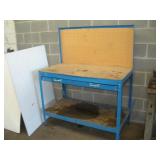 METAL WORKBENCH  48x24x60 INCHES