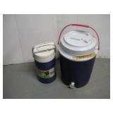 (2) BEVERAGE COOLERS