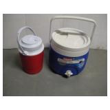 (2) BEVERAGE COOLERS