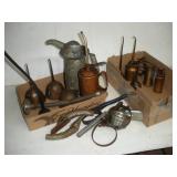 VINTAGE OIL CANS