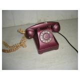 VINTAGE CAST IRON ROTARY PHONE