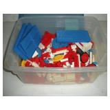 TOTE OF LEGOS