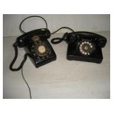 (2) VINTAGE ROTARY PHONES