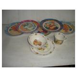 VINTAGE WINNIE THE POOH DISHES & DISNEY DISHES