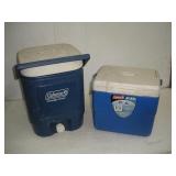 (2) COLEMAN COOLERS