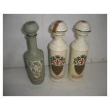 VINTAGE OLD FITZGERALD DECANTURES